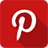 Pinterest social media icon